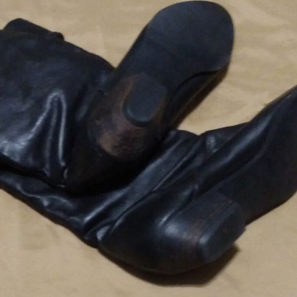 DEXTER vintage black boots, 7  1/2 - Picture 7 of 8